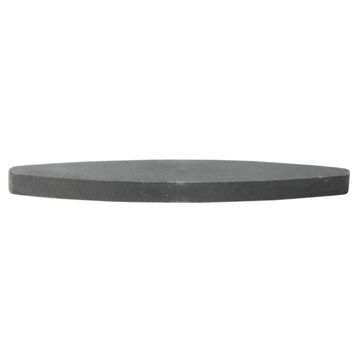 Pierre à aiguiser ovale fer noir affutâge outils de coupe L23cm < Gifi Hot