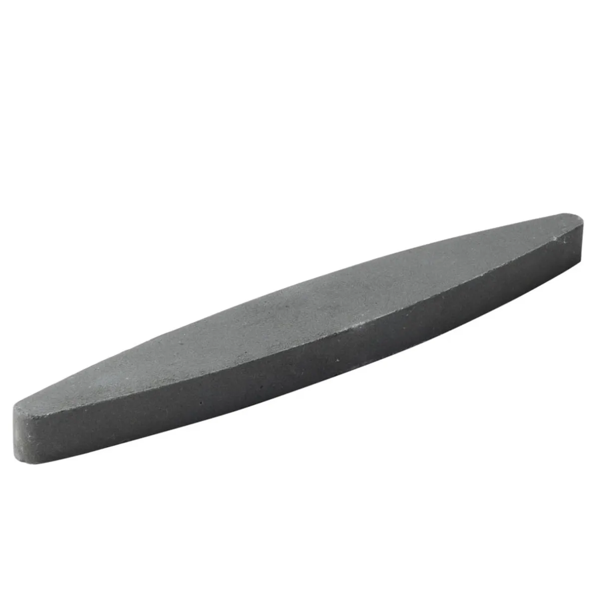 Pierre à aiguiser ovale fer noir affutâge outils de coupe L23cm < Gifi Hot