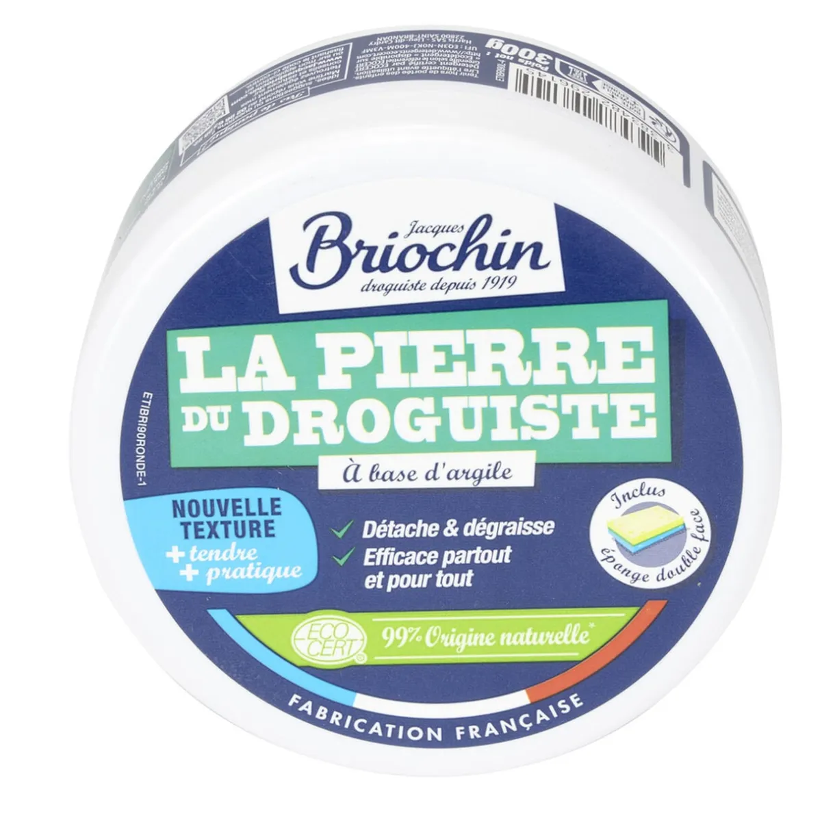 Pierre du droguiste Briochin à base d'argile détache et dégraisse 300gr < Gifi Best