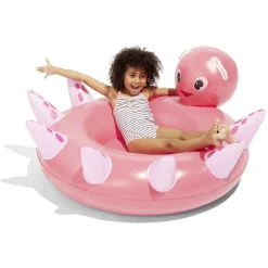 Pieuvre à chevaucher gonflable Funky rose126xH56cm < Gifi Online