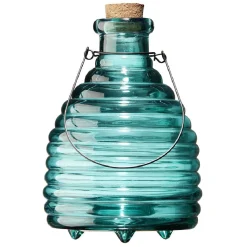 Piège à guêpe en verre strié Ø15xH35cm < Gifi Hot