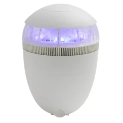 Piège à insectes plastique métal blanc 21LED à aspiration 200m² Ø23xH35cm < Gifi Clearance