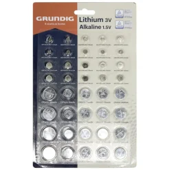 Pile bouton x40 lithium alcaline < Gifi New