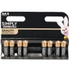Pile LR06 type AA x8 Duracell < Gifi Best