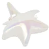 Pince cheveux coquillage blanc nacré L6cm