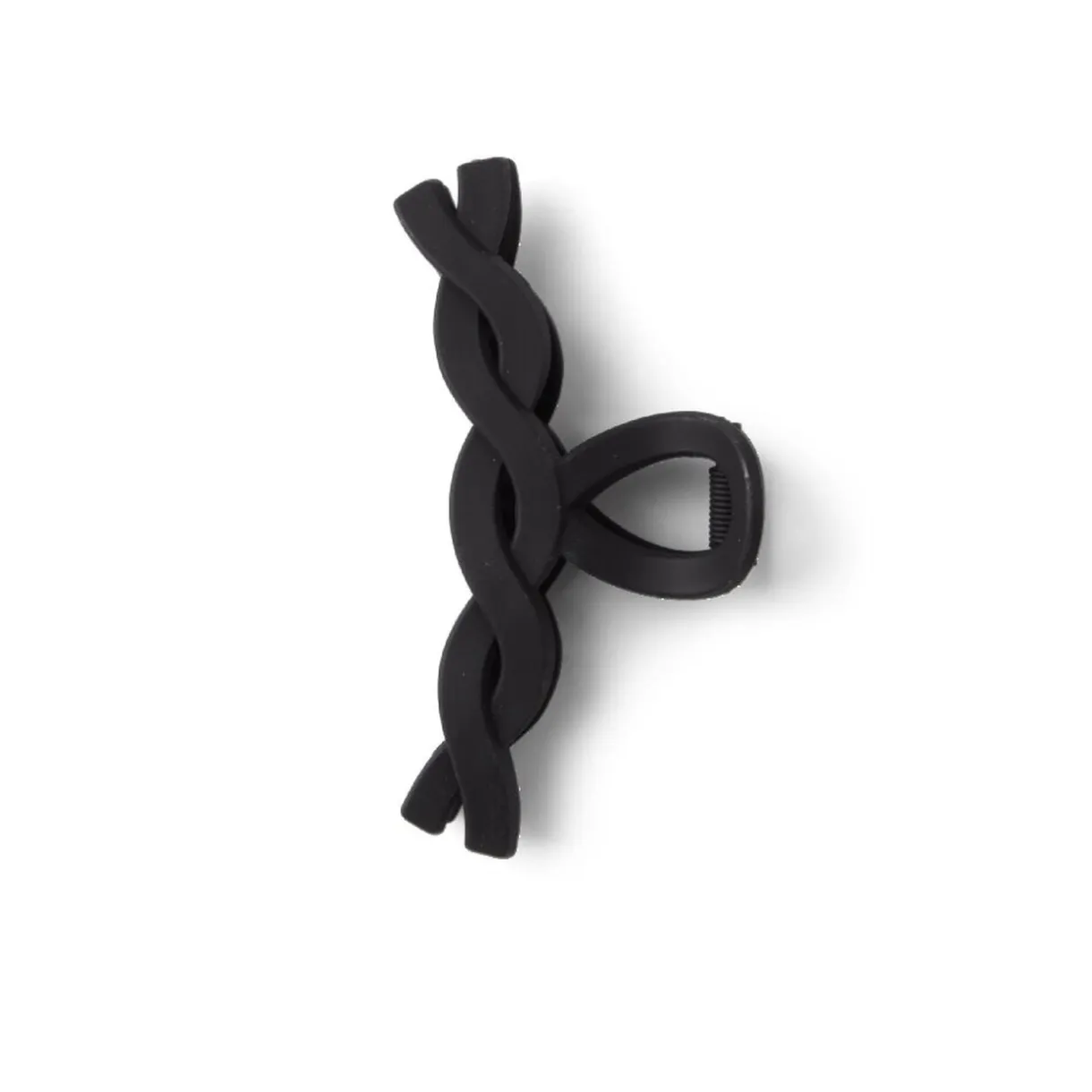 Pince cheveux crocodile noir mat effet torsadé L11cm < Gifi Sale
