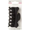 Pince à cheveux croco noir mat L9cm < Gifi Online