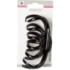 Pince à cheveux noir brillant L.11 cm < Gifi Discount
