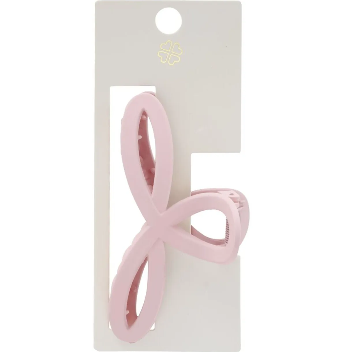 Pince cheveux plastique forme ruban rose L10cm < Gifi Sale