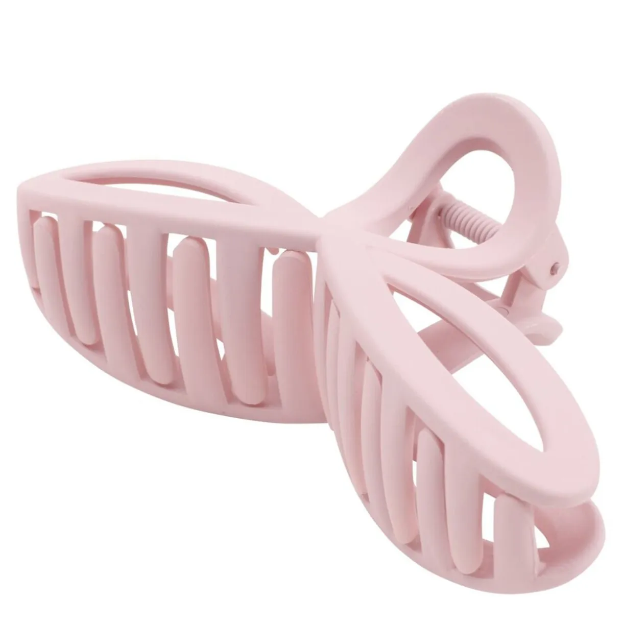 Pince cheveux plastique forme ruban rose L10cm < Gifi Sale