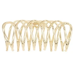 Pince cheveux spirale grand modèle métal doré L13cm < Gifi Sale