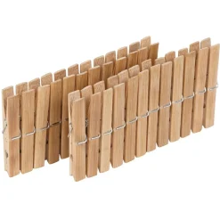 Pince à linge bambou naturel x24 < Gifi Sale