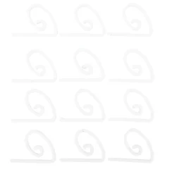 Pince nappe blanc x12