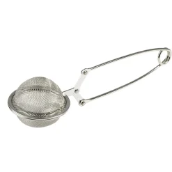 Pince à thé forme boule acier inoxydable Ø5xH16cm < Gifi Online