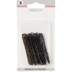 Épingle à chignon métal noir et brun x40 < Gifi