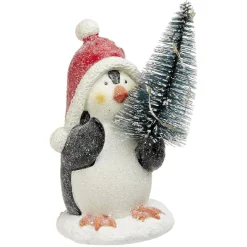 Pingouin et sapin de Noël lumineux (2 modèles)