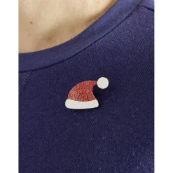 Pins Noël pailleté x4 < Gifi