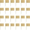 Pique apéritif bambou x24 avec étiquettes latérales H6,5cm