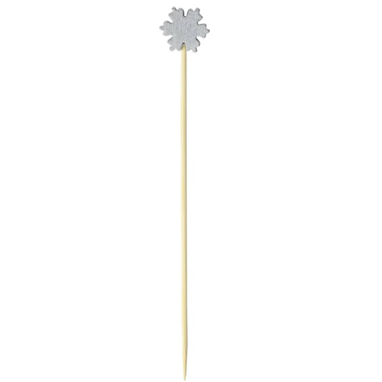 Pique apéritive X20 pcs en bambou L21X12X2 cm (3 designs assortis)