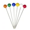 Pique à bigorneaux x6 métal boule plastique coloré L7,5cm < Gifi Online