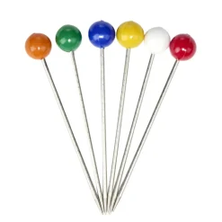 Pique à bigorneaux x6 métal boule plastique coloré L7,5cm < Gifi Online