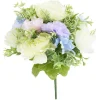 Piquet fleur artificielle pivoine et hortensia Ø33xH37cm < Gifi