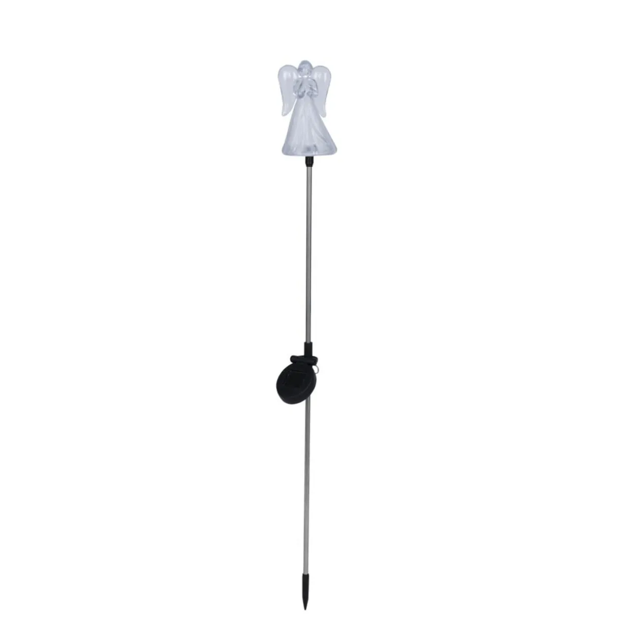 Piquet funéraire solaire ange commémoratif à LED H86cm < Gifi Sale