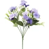 Piquet ipomée violet bouquet fleur artificielle Ø10xH35cm < Gifi Hot