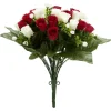 Piquet rose bouton H35 cm rouge - Fleur artificielle 42 têtes < Gifi Hot