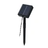 Piquet solaire 20 tiges LED blanc chaud L580xH13,5cm