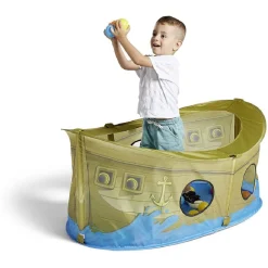 Piscine à balles bateau pirate 110x75xH50cm