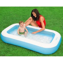 Piscinette gonflable enfant rectangulaire Intex 100x166xH25cm < Gifi Outlet
