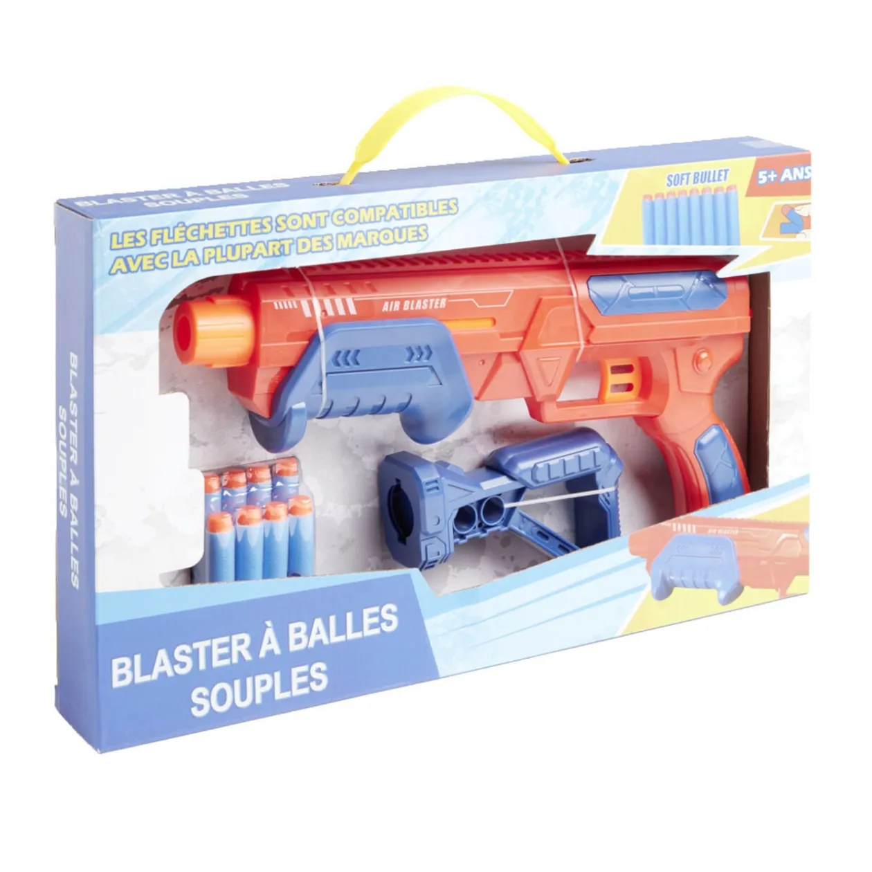 Pistolet avec 8 flechettes