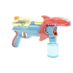 Pistolet à eau enfant requin lance bulle 27x6,5xH17,5cm (2 modèles) < Gifi Clearance