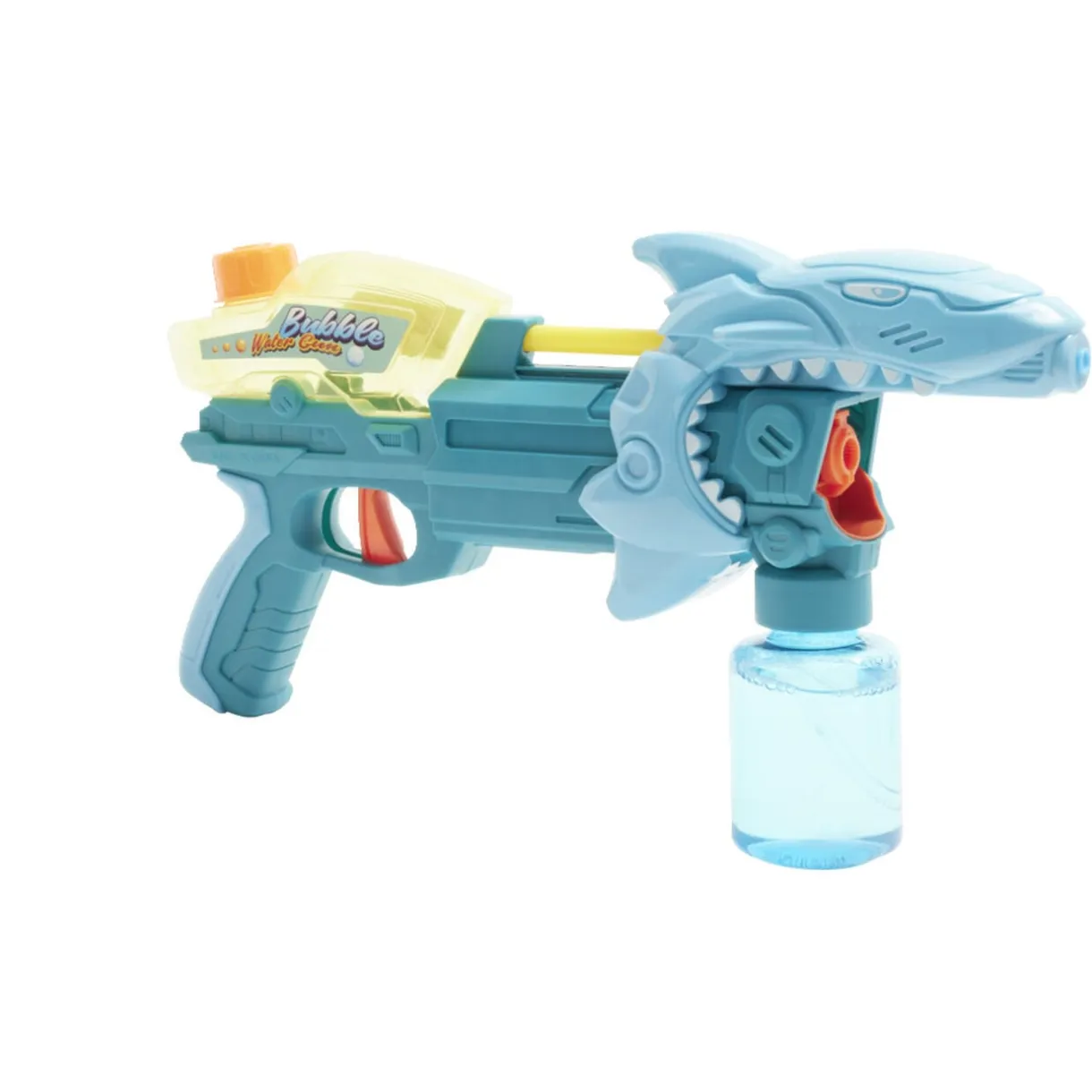 Pistolet à eau enfant requin lance bulle 27x6,5xH17,5cm (2 modèles) < Gifi Clearance