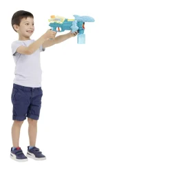 Pistolet à eau enfant requin lance bulle 27x6,5xH17,5cm (2 modèles) < Gifi Clearance