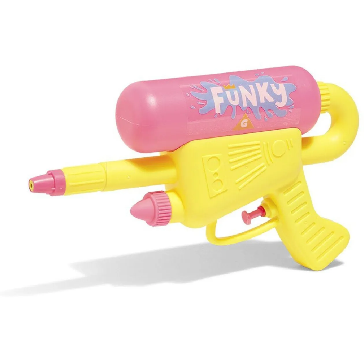 Pistolet à eau Funky coloré L25,5cm (3 modèles)