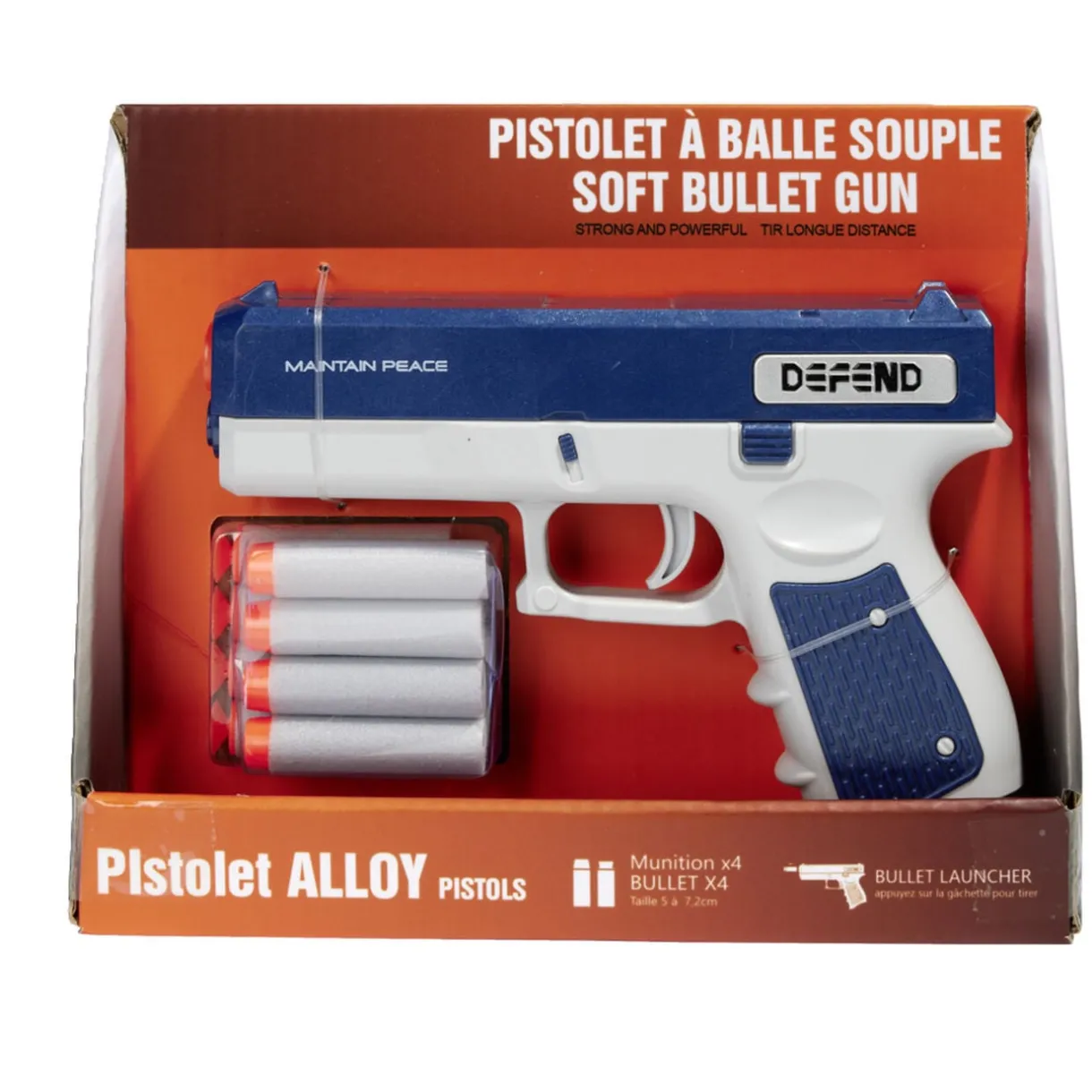Pistolet fléchette plastique - 4 modèles < Gifi Best