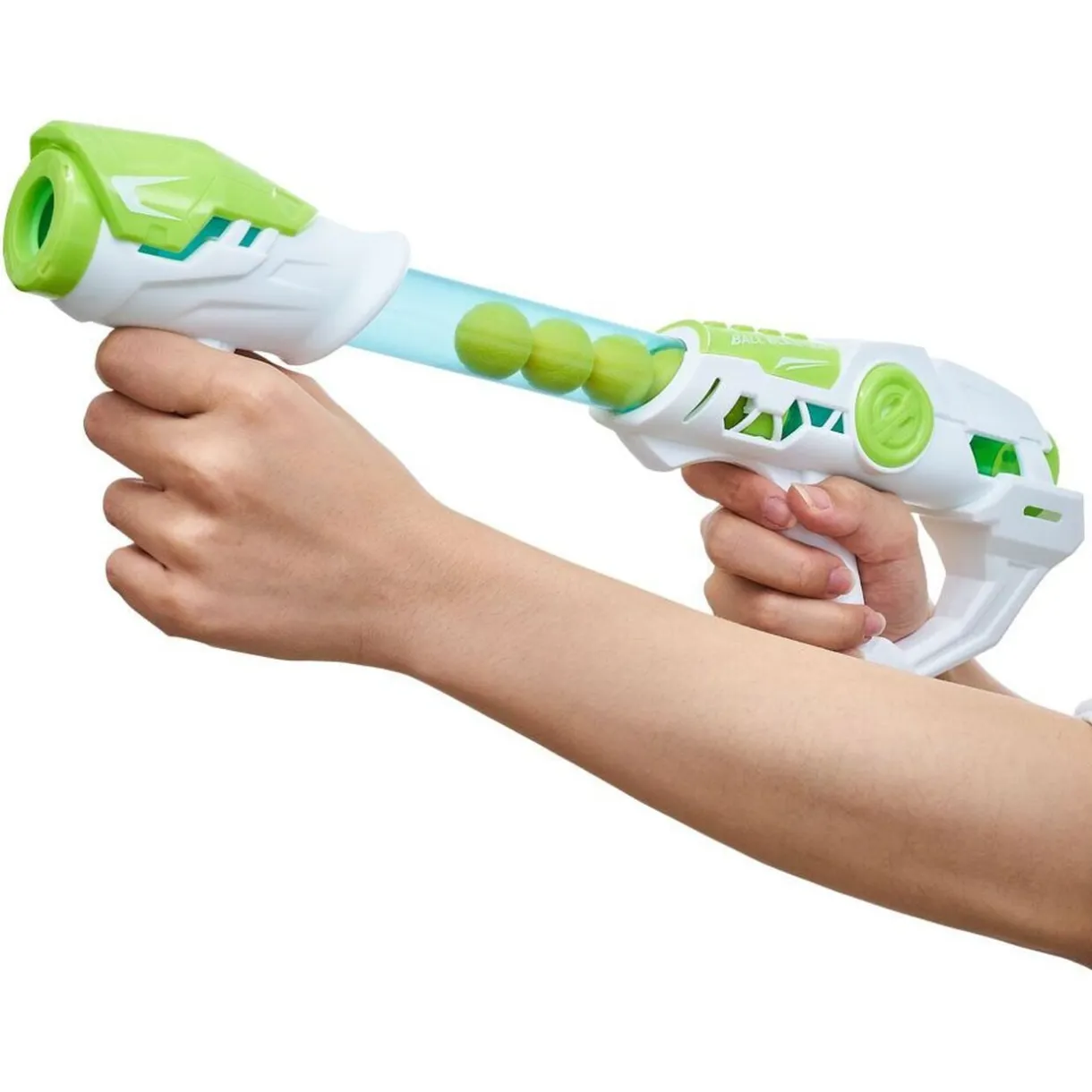 Pistolet lance-balles avec 6 balles en mousse < Gifi
