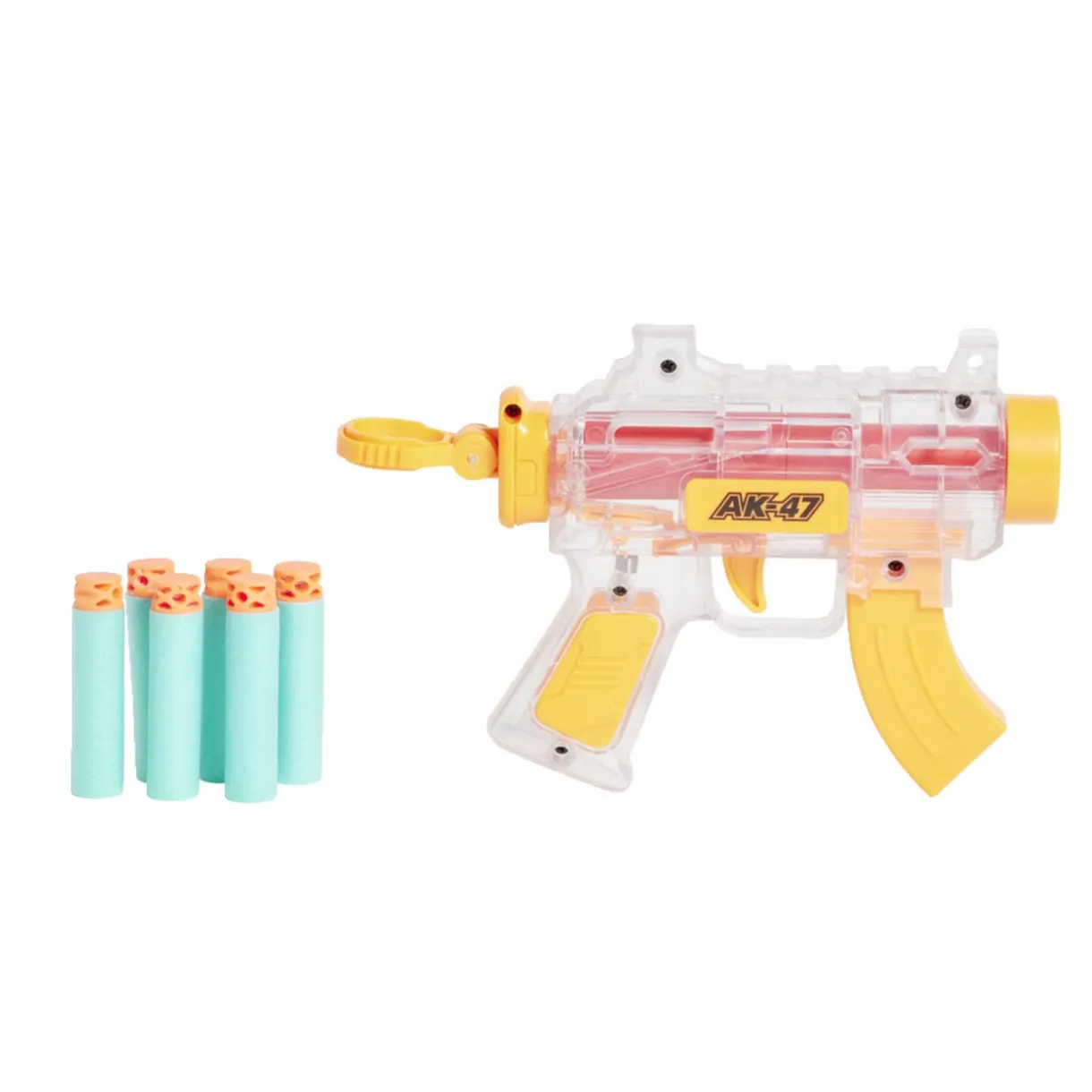 Pistolet miniature avec 6 fléchettes < Gifi Clearance