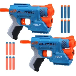 Pistolet Nerf x2 élite 2.0 Volt SD-1 avec 12 munitions 27m de portée < Gifi Hot
