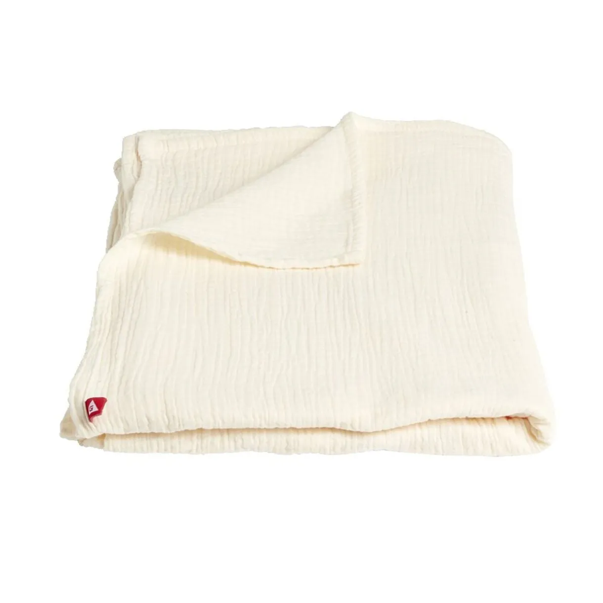 Plaid beige uni 100% coton 150x120cm < Gifi Best