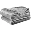Plaid gris foncé uni