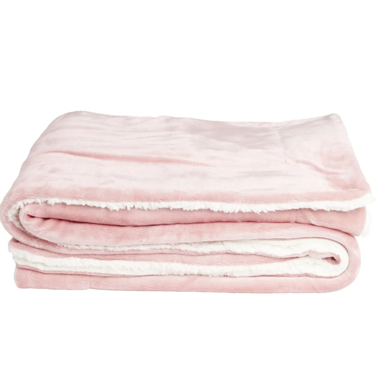 Plaid pilou pilou rose 127x152cm
