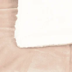 Plaid pilou pilou 127x152cm blanc crème < Gifi Discount