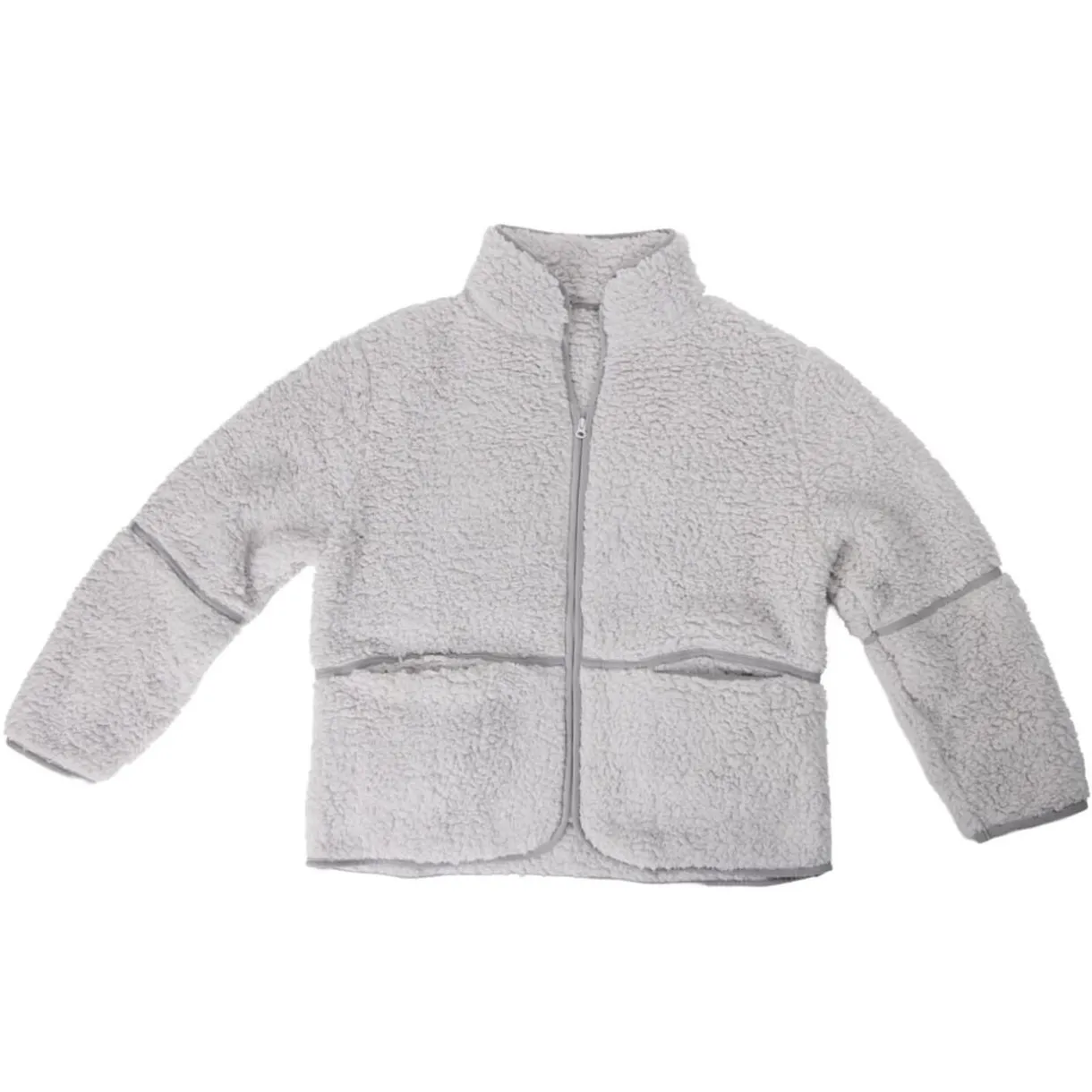 Plaid pull veste sherpa 62x69,5cm (2 modèles) < Gifi Clearance