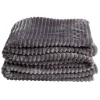 Plaid sherpa flanelle gris 130x160cm < Gifi New