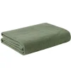Plaid été gaze de coton vert 120x150cm < Gifi Best
