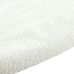 Plaid tissu bouclette gris 130x160cm