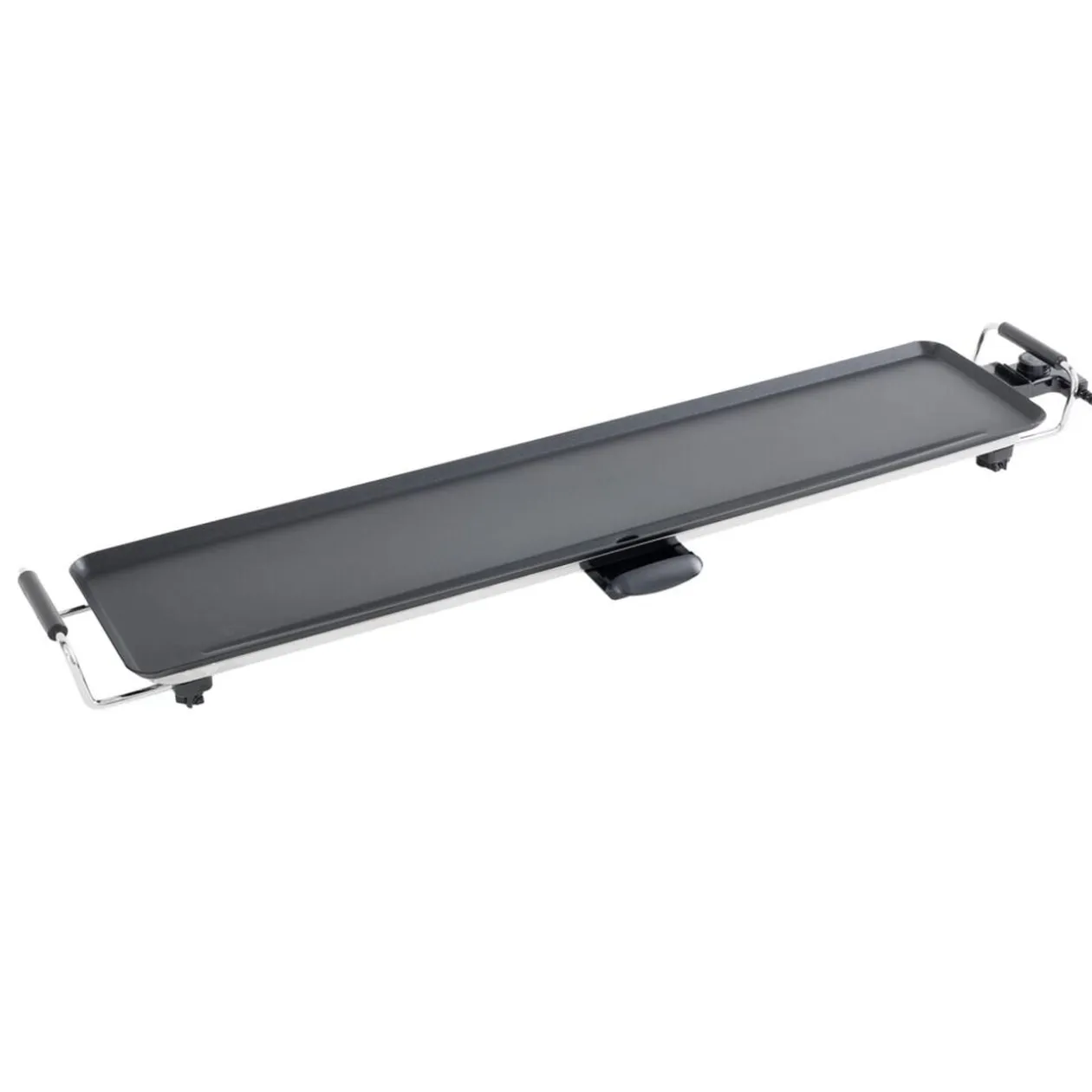 Plancha grill Teriyaki 2000W métal noir 12x117cm